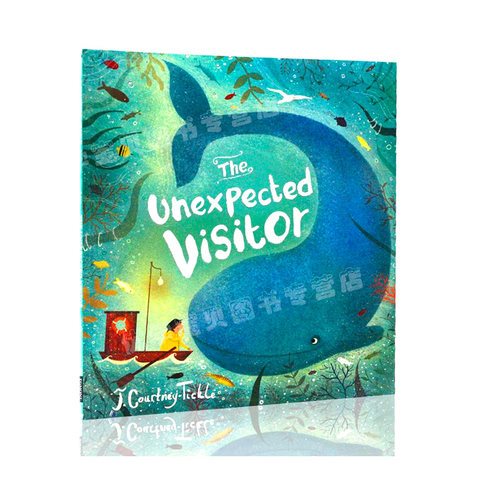英文原版绘本 意想不到的访客 The Unexpected Visitor  平装大开 儿童英语启蒙图画书 Jessica Courtney-Tickle 课外阅读绘本