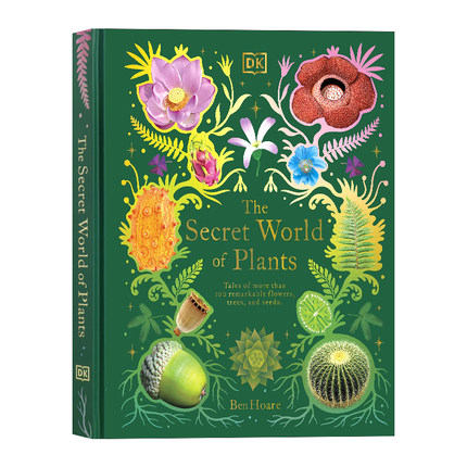 DK出版 英文原版绘本 植物的秘密世界The Secret World of Plants 儿童植物科普百科图鉴 精装大开 Ben Hoare 7-9岁