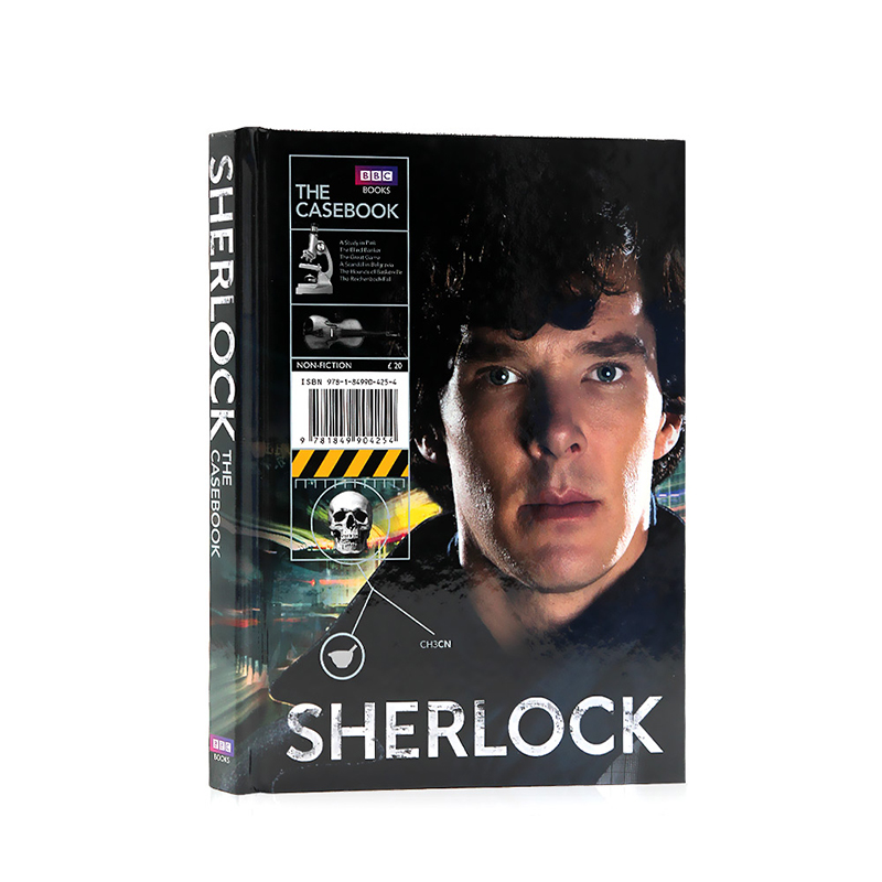 进口 英文原版正版神探夏洛克 福尔摩斯 BBC Sherlock the Casebook 周边同期电视剧 电影热销小说 悬疑案小说