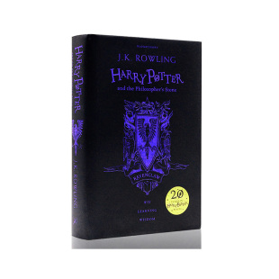 Potter Stone 拉文克劳学院小说 JK罗琳 Ravenclaw 哈利波特与魔法石20周年纪念版 版 Harry Edition精装 进口英文原版 Philosopher