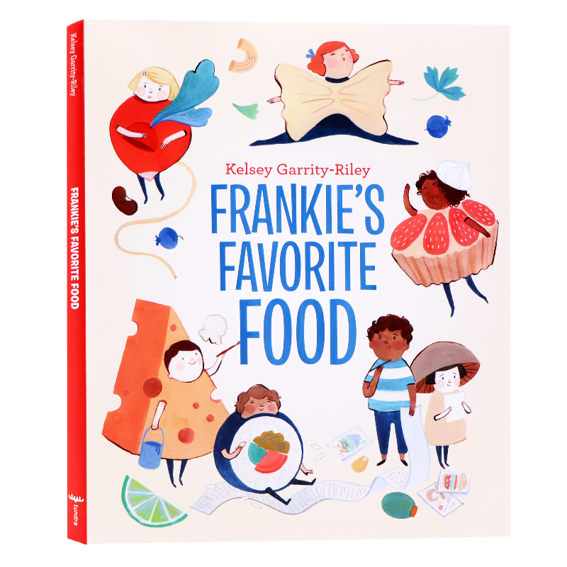 弗兰基喜欢的食物 Frankie's Favorite Food 英文原版绘本 精装故事图画书 激发创造力 认知培养 友情 团结Kelsey Garrity-Riley