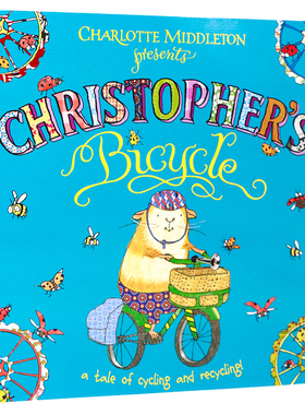 克里斯托弗的自行车 英文原版图画书 Christopher's Bicycle 充满骑行力量的故事 全彩绘本   Charlotte Middleton 儿童课外读物