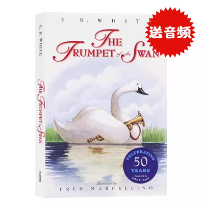 吹小号的天鹅英文原版进口