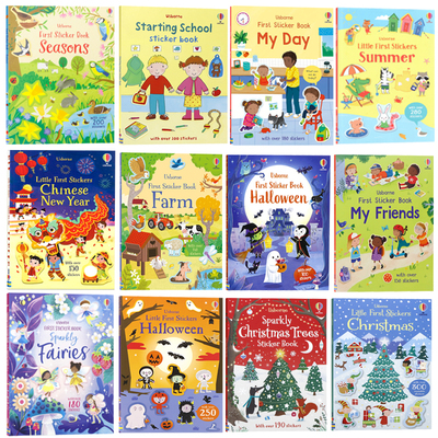 第一个贴纸书农场英文原版绘本