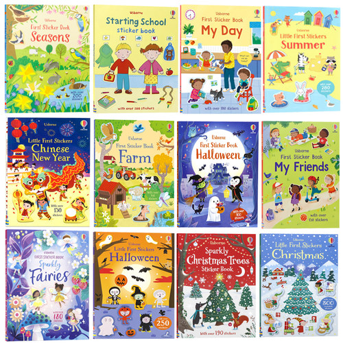 第一个贴纸书农场英文原版绘本