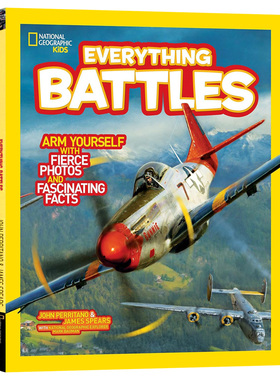 战争的所有事Everything Battles英文原版绘本国家地理儿童版百科书籍National Geographic Kids儿童百科图画书进口英语大开平装版