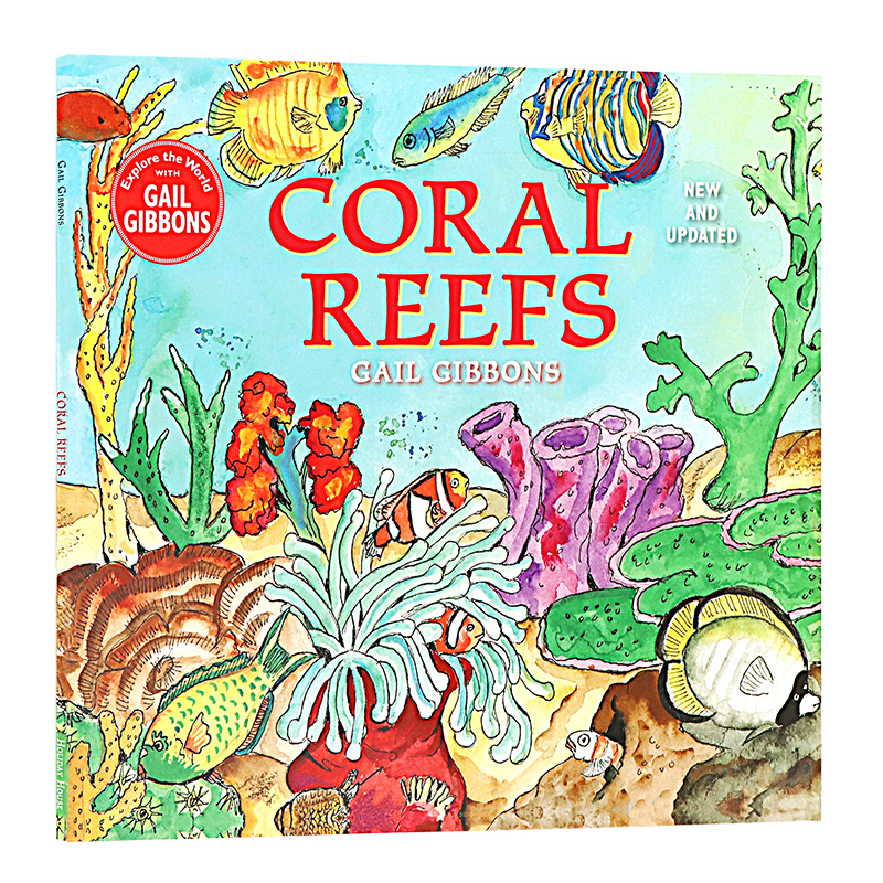 现货珊瑚礁英文原版绘本
