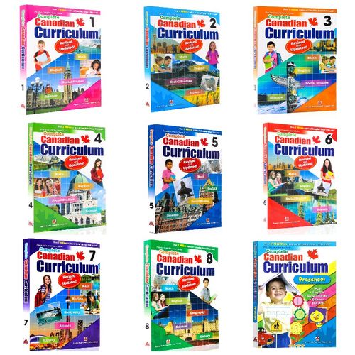 加拿大小学教材4科教材