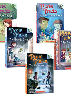 Pixie Tricks 精灵游戏5册 1-5 英文原版 学乐大树系列Scholastic Branches 儿童桥梁章节书 小学生英语课外阅读读物 奇幻冒险故事