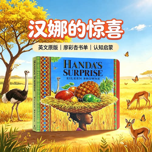 汉娜的惊喜英文原版图书