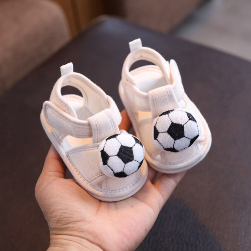 夏季婴儿凉鞋纯棉布鞋
