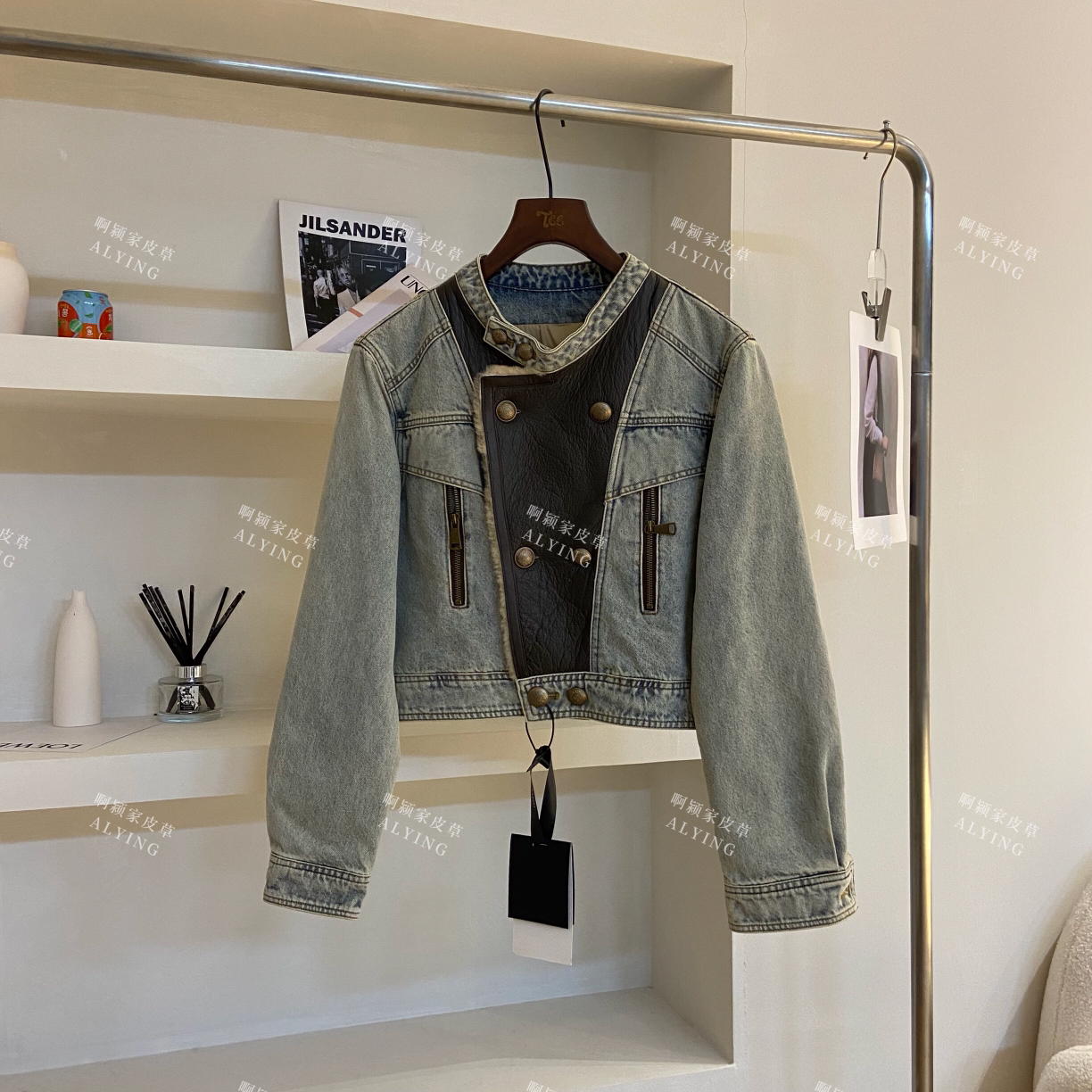 多多派克牛仔外套(配白鹅绒内胆不可拆,羊羔毛不可拆)rf8964