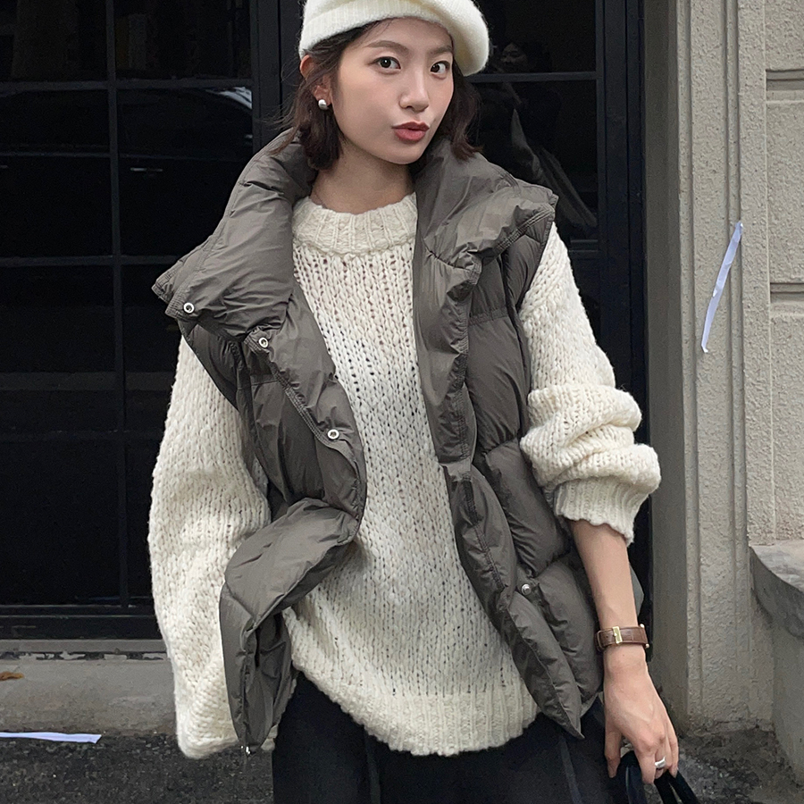 多冬季韩版羽绒服外套外搭叠穿马甲背心羽绒马甲9316