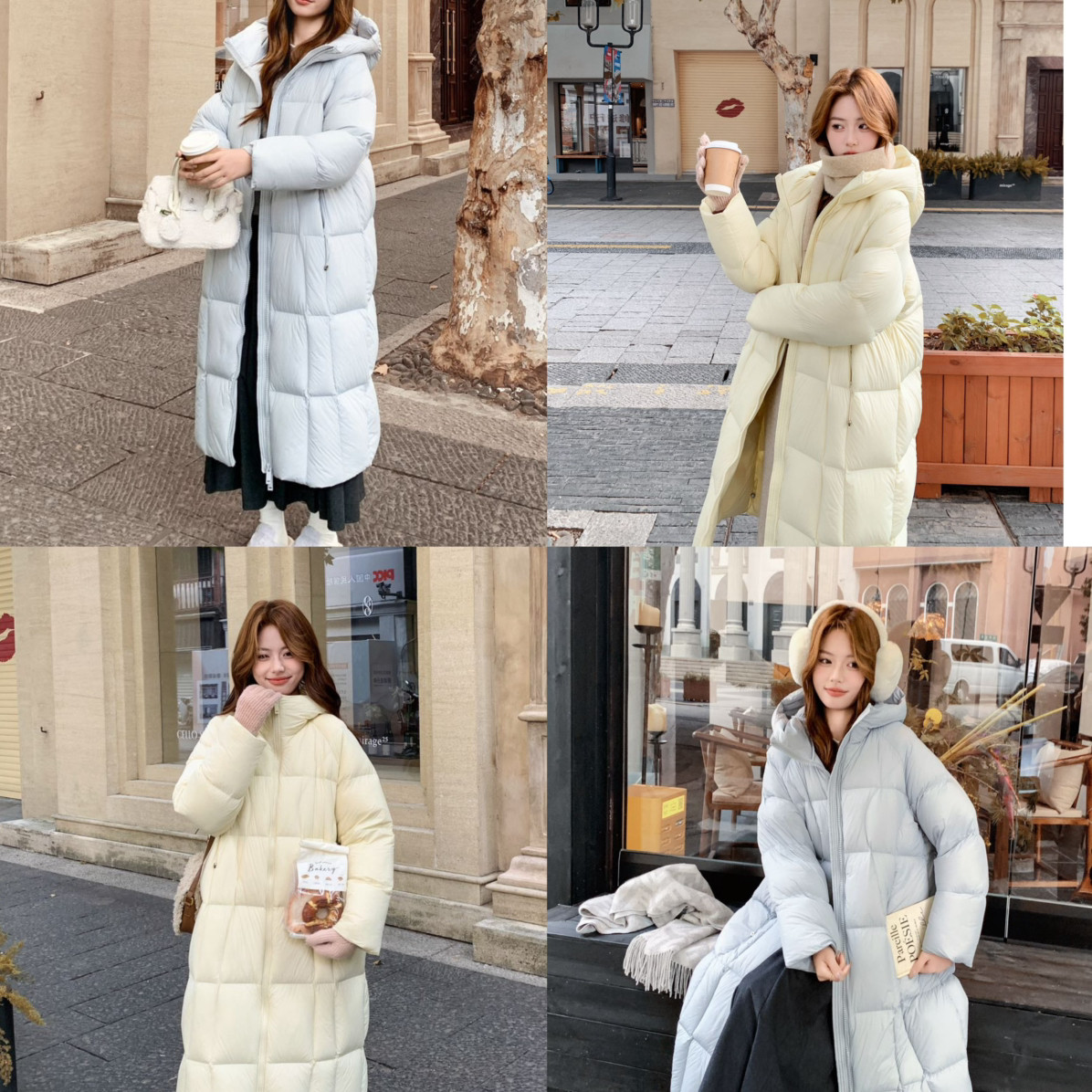 多多小众帽排骨羽绒服泡芙羽绒服步挑人穿保暖羽绒服外套1474LA