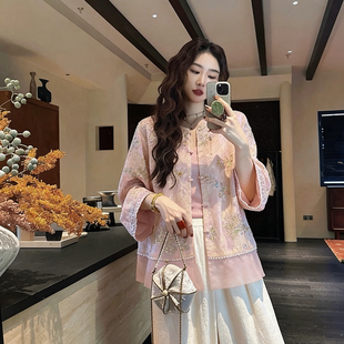 多多质名媛高级感钉珠薄款防晒上衣短外套(大货速发)LYM0149877