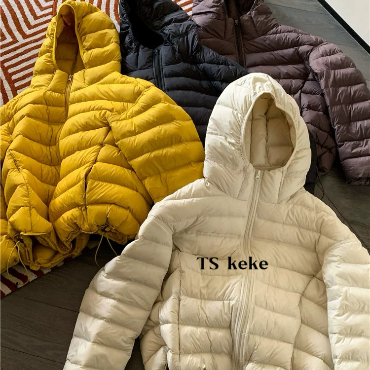 多多高级感冬排骨泡芙短款连帽拉链保暖羽绒服外套HYsx1956