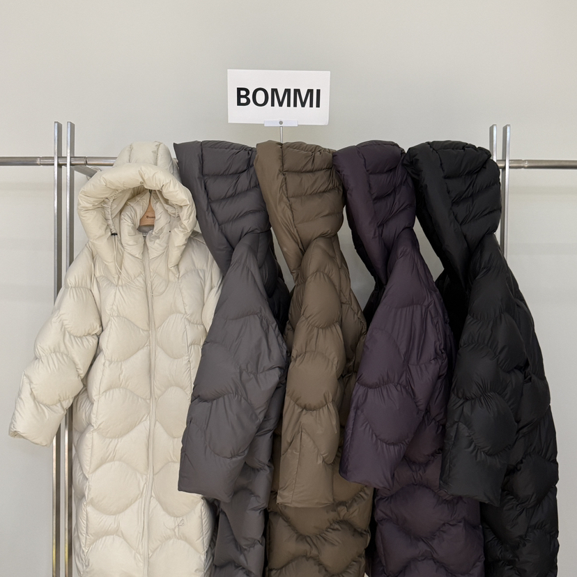 多多被子过冬款带质检报告简约廓形连帽绗缝保暖羽绒服外套612