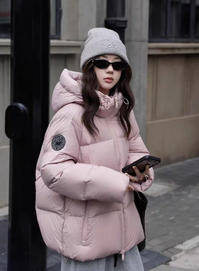 多多2025冬季新款泡芙高级黑标保暖羽绒服外套7394