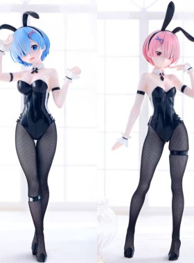 FURYU蕾姆站姿兔女郎景品手办