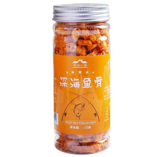 誉海深海鱼骨90g 鱼干骨头风味鱼制品 厦门鼓浪屿特产 5瓶包邮 - 封面