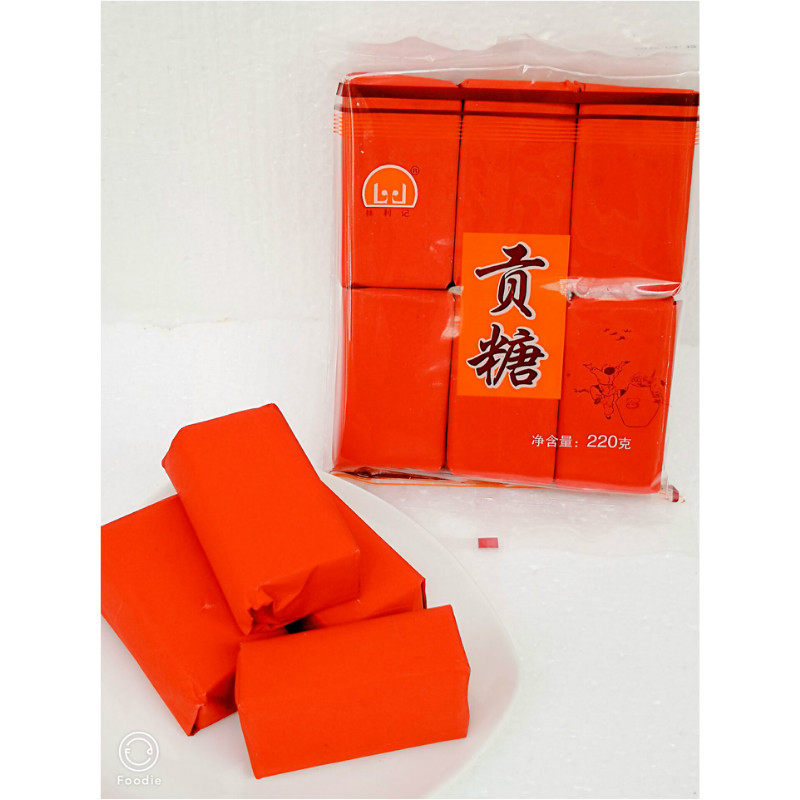 闽南特产林利记龙海白水利记贡糖厦门花生酥白水红纸贡糖婚庆喜糖