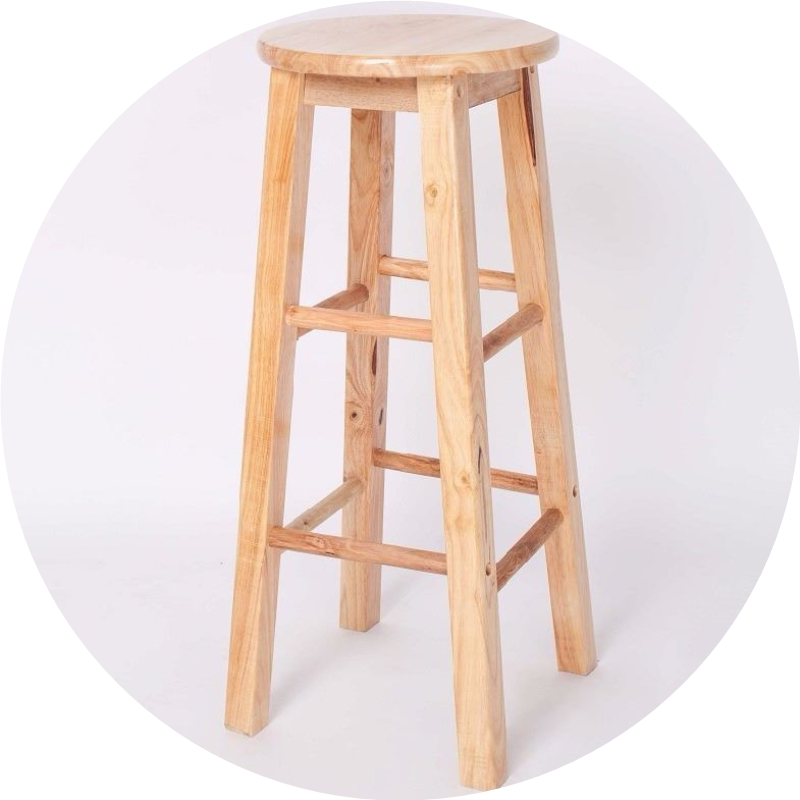 厂家直销实木吧台椅吧台凳实木酒吧凳酒吧椅奶茶店高脚凳橡木梯凳