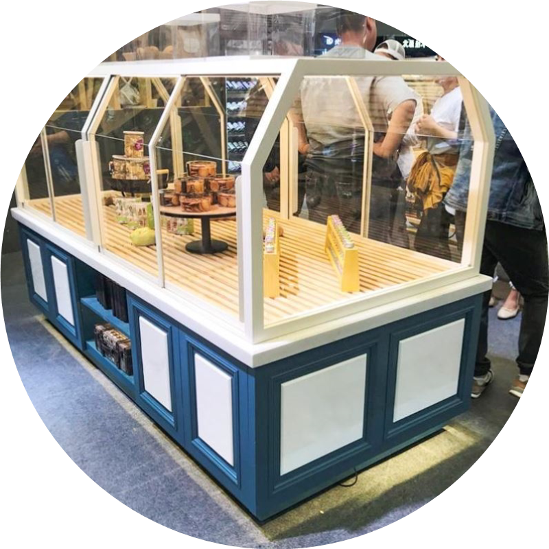 实木面包柜面包展柜展示柜蛋糕模型柜中岛柜边柜铁艺面包货架