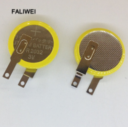 CR2032 3V 纽扣电池带焊脚  原装现货