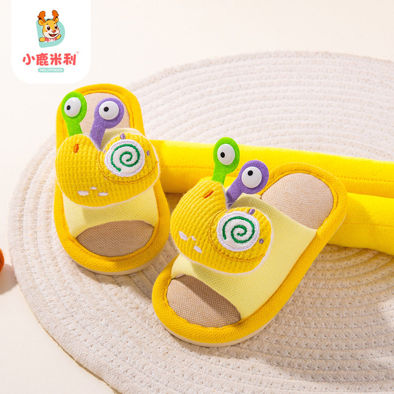 男童布拖鞋春秋季男孩透气软底居家鞋儿童亚麻拖鞋宝宝女宝轻便款,童鞋/婴儿鞋/亲子鞋,儿童棉拖鞋,淘宝优惠券,粉丝福利购,淘宝优惠卷