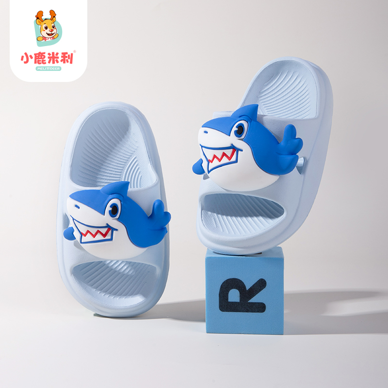 防滑儿童拖鞋小鹿米利卡通夏季