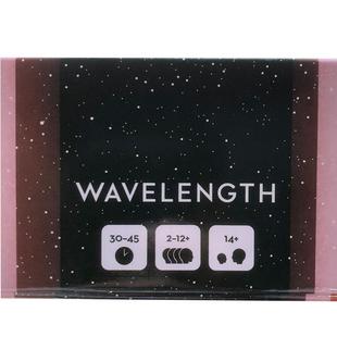 Wavelength英文版电波同步桌游卡牌cards games波长 休闲聚会游戏