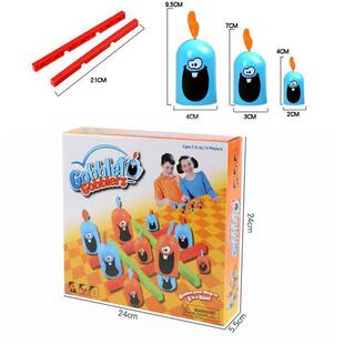 跨境热销奇鸡连连棋 Gobblet Gobblers 桌游玩具家庭聚会套娃游戏