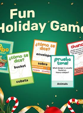 Yo Sabo跨境热销 Family Bilingual Card Game  家庭双语纸牌游戏