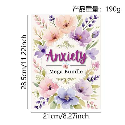 跨境新品 ANXIETY MEGA BUNDLE 焦虑缓解管理终极计划本现货