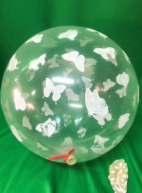 36英寸蝴蝶乳胶气球满面印刷