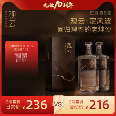 观云定风波53度500ml*2