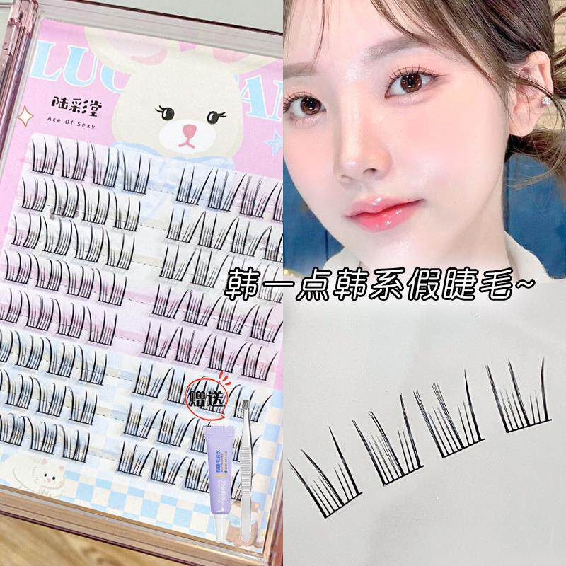 陆彩堂假睫毛韩一点女团A