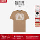 棉 纯棉T恤男士 Ruco Line如卡莱轻奢新款 短袖 时尚 印花上衣