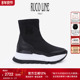 奢华水钻6CM厚底增高鞋 弹力短靴女 Line 25秋冬新款 新品 Ruco
