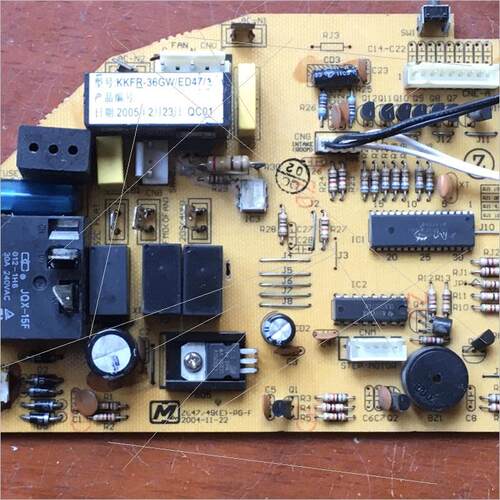 现货 拆机主板 KKFR-36GW/ED47/1 电脑板ZG47/48(E)-PG-F 内机板