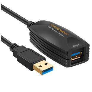 厂家USB3.0延长线公对母传输带信号放大器鼠标键盘U盘加长数据线5