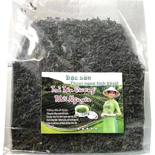 越南太原绿茶价Tra tan cuong thai nguyen hinh co gai 500g