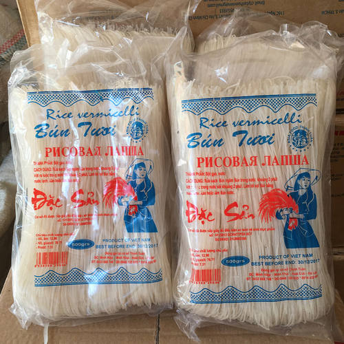 越南进口bun tuoi米粉干500g正品手工圆米线鸡牛肉汤粉丝