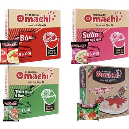 越南进口方便面80g速食面即食泡面整箱包邮干脆面mi tom omachi