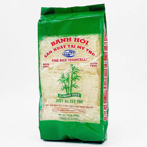 越南原装进口三棵竹袋装檬粉340g米粉米线 BANH HOI 滨海banh ho