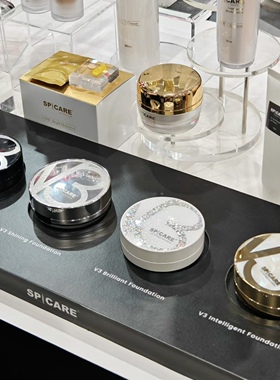 拼单｜日本V3气垫Spicare天然微针水光养肤保湿遮瑕持久不脱妆