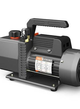 厂家浙江小型真空泵出口日本5CFM/100V空调维修真空泵/加氟表可配