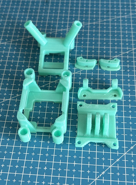 马克mark5打印件格普FPV穿越机天线座狗座GPS底板O3固定罩