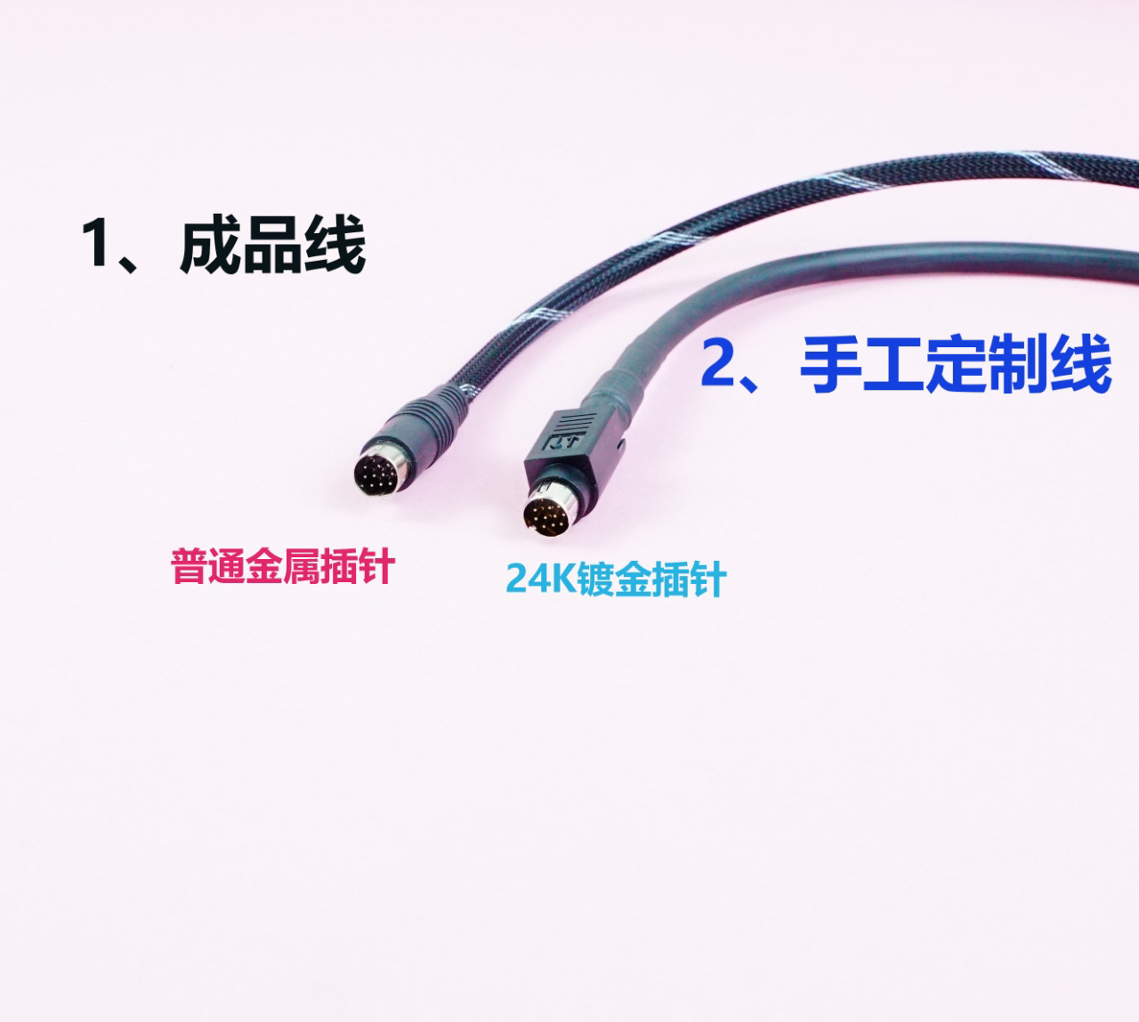 土星SS转SCART（扫把头）手工定制线