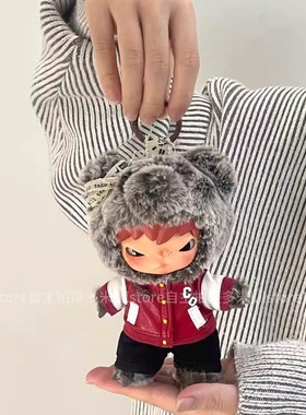 【娃衣】小野Hirono公路日志娃衣赛车皮夹克套装挂件17cm衣服着替